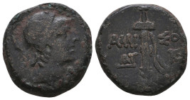 Greek Coins. 4th - 3rd century B.C. AE
Reference:

Condition: Very Fine

Weight: 8.9 gr
Diameter: 20 mm