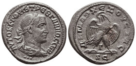 SYRIA, Seleucis and Pieria. Antioch . Trebonianus Gallus. AD 251-253. AR Tetradrachm
Reference:

Condition: Very Fine

Weight: 11 gr
Diameter: 2...