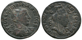 Seleucis and Pieria. Antioch. Philip II AD 247-249. Æ 
Reference:

Condition: Very Fine

Weight: 16 gr
Diameter: 28.7 mm