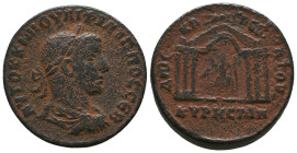 SYRIA, Cyrrhestica. Cyrrhus. Philip II. AD 247-249. Æ 
Reference:

Condition: Very Fine

Weight: 18.5 gr
Diameter: 28.3 mm