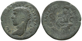 Seleucis and Pieria. Antioch . Elagabalus. AD 218-222. Æ
Reference:

Condition: Very Fine

Weight: 17.3 gr
Diameter: 33 mm