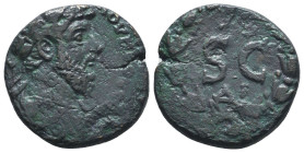 Seleukis and Pieria. Antioch. Marcus Aurelius, 161-180 AD. AE
Reference:

Condition: Very Fine

Weight: 6 gr
Diameter: 20.6 mm