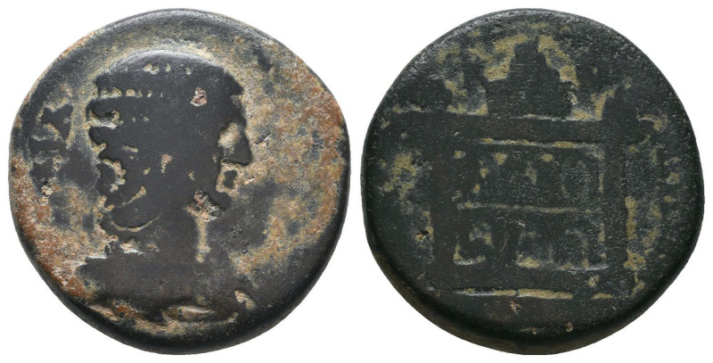 Seleucis and Pieria. Emesa. Julia Domna. Augusta, AD 193-217. Æ 
Reference:

...