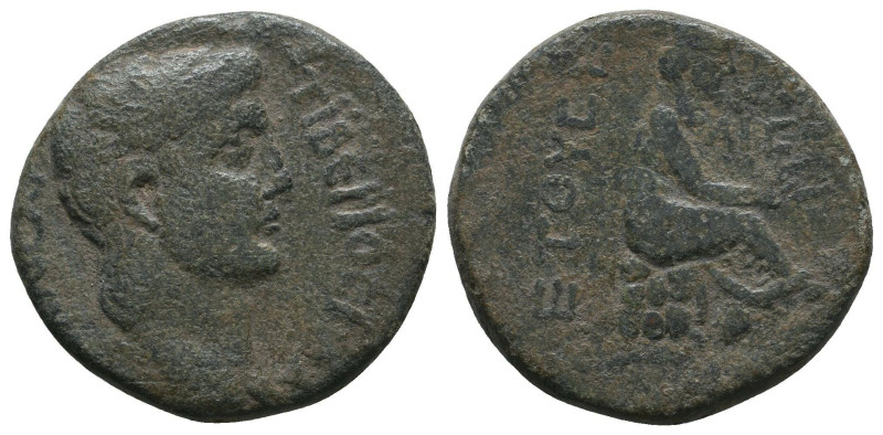 CILICIA, Uncertain Caesarea. Claudius. AD 41-54. Æ 
Reference:
Condition: Very...