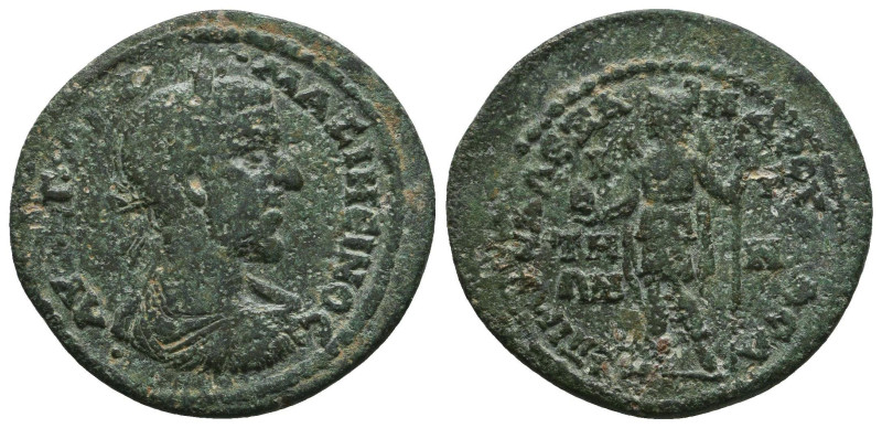 LYDIA. Saitta. Maximinus Thrax (235-238). Ae. M. Ant. Alexandros, first archon....