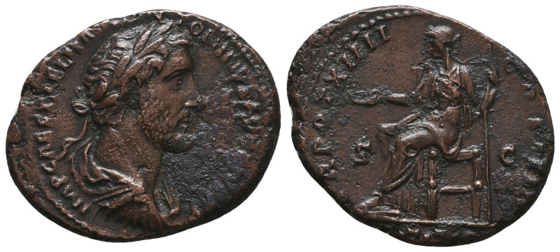 Antoninus Pius. AD 138-161. Ae.
Reference:
Condition: Very Fine

Weight: 8.6...