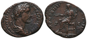 Antoninus Pius. AD 138-161. Ae.
Reference:
Condition: Very Fine

Weight: 8.6 gr
Diameter: 29.5 mm