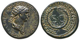 Trajan. Rome, AD 116. Ae.
Reference:
Condition: Very Fine

Weight: 8.8 gr
Diameter: 22.9 mm