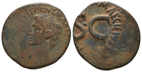 AUGUSTUS, (27 B.C. - A.D. 14), AE
Reference:
Condition: Very Fine

Weight: 10.3 gr
Diameter: 26.9 mm