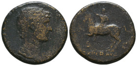 Hadrian, 117-138. Ae. Sestertius
Reference:
Condition: Very Fine

Weight: 18.8 gr
Diameter: 29.7 mm