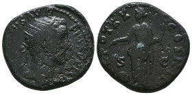 Antoninus Pius, 138 – 161 Ae.
Reference:
Condition: Very Fine

Weight: 13.7 gr
Diameter: 25.7 mm