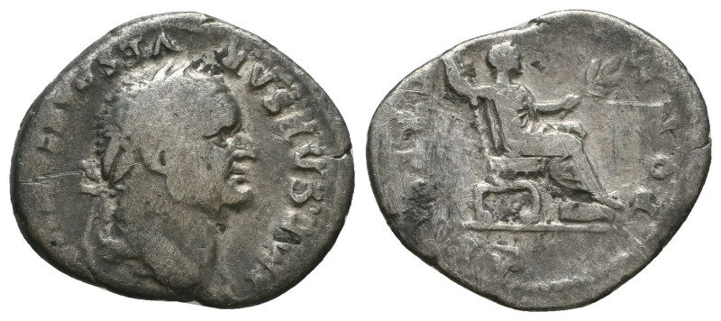 Vespasian. AD 69-79. AR Denarius
Reference:
Condition: Very Fine

Weight: 2....