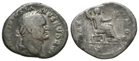 Vespasian. AD 69-79. AR Denarius
Reference:
Condition: Very Fine

Weight: 2.8 gr
Diameter: 20.3 mm