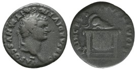 Domitian. A.D. 81-96. AR denarius
Reference:
Condition: Very Fine

Weight: 2.6 gr
Diameter: 17.3 mm
