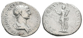 Trajan. A.D. 98-117. AR denarius
Reference:
Condition: Very Fine

Weight: 2.6 gr
Diameter: 20 mm