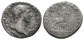 Trajan. A.D. 98-117. AR denarius
Reference:
Condition: Very Fine

Weight: 3.2 gr
Diameter: 18.3 mm
