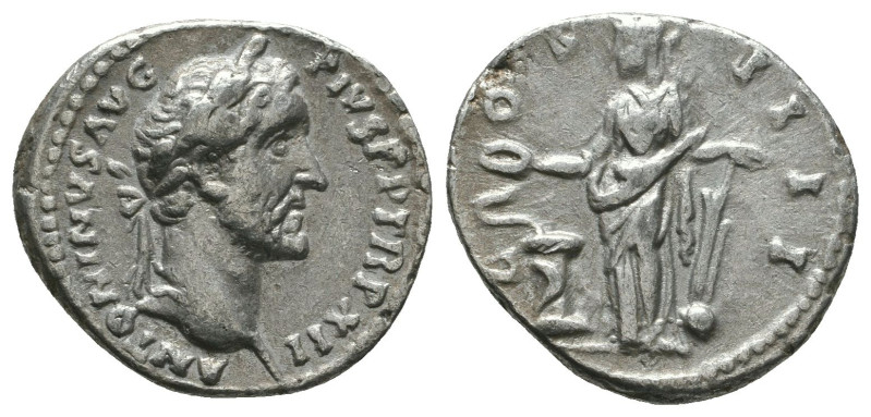 Antoninus Pius. A.D. 138-161. AR denarius 
Reference:
Condition: Very Fine

...