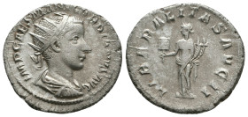 Gordian III. A.D. 238-244. AR antoninianus
Reference:
Condition: Very Fine

Weight: 4.2 gr
Diameter: 22.3 mm
