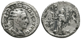 Trajan Decius. A.D. 249-251. AR antoninianus
Reference:
Condition: Very Fine

Weight: 3.9 gr
Diameter: 21.7 mm
