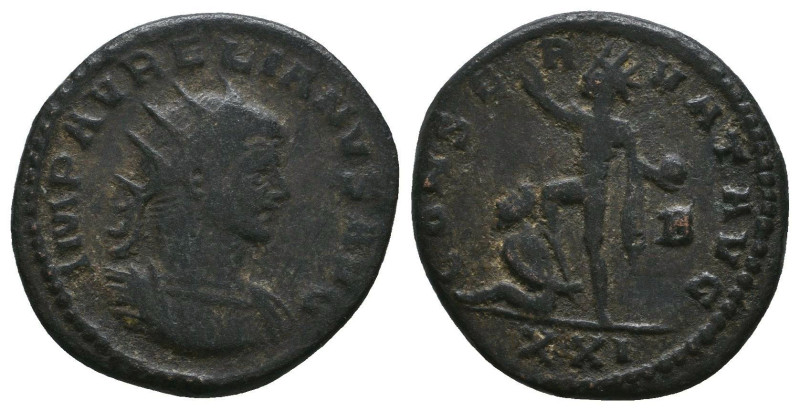 Aurelian. A.D. 270-275. AE antoninianus
Reference:
Condition: Very Fine

Wei...