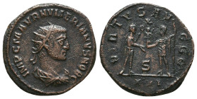 Numerian. As Caesar, A.D. 282-283. Æ antoninianus 
Reference:
Condition: Very Fine

Weight: 4.7 gr
Diameter: 20.7 mm