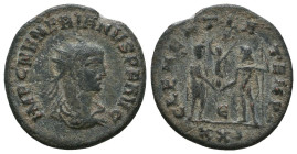 Numerian. As Caesar, A.D. 282-283. Æ antoninianus 
Reference:
Condition: Very Fine

Weight: 3.5 gr
Diameter: 19.9 mm