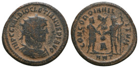 Diocletian. A.D. 284-305. AE antoninianus
Reference:
Condition: Very Fine

Weight: 3.4 gr
Diameter: 21.4 mm