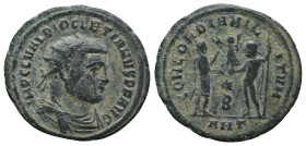 Diocletian. A.D. 284-305. AE antoninianus
Reference:
Condition: Very Fine

Weight: 2.8 gr
Diameter: 21.3 mm