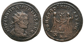 Maximianus, A.D. 286-305. AE antoninianus
Reference:
Condition: Very Fine

Weight: 3.5 gr 
Diameter: 21.7 mm