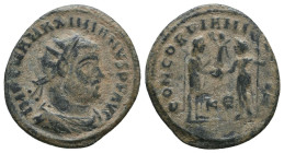 Maximianus, A.D. 286-305. AE antoninianus
Reference:
Condition: Very Fine

Weight: 3.6 gr
Diameter: 21.4 mm