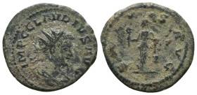 Claudius II Gothicus. A.D. 268-270. AE antoninianus
Reference:
Condition: Very Fine

Weight: 3.4 gr
Diameter: 21.6 mm