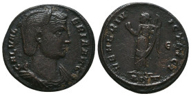 Galeria Valeria. Augusta, A.D. 293 -311. AE follis
Reference:
Condition: Very Fine

Weight: 5.5 gr
Diameter: 23.9 mm