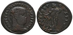 Maximian, A.D. 286-305. Æ Follis
Reference:
Condition: Very Fine

Weight: 6.1 gr
Diameter: 26.8 mm