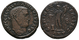 Maximinus II Daza. A.D. 309-313. Æ Follis
Reference:
Condition: Very Fine

Weight: 6.8 gr
Diameter: 22.7 mm