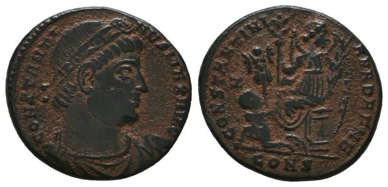 Constantine I. A.D. 307/10-337. AE 
Reference:
Condition: Very Fine

Weight:...