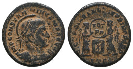 Constantine I. A.D. 307/10-337. AE 
Reference:
Condition: Very Fine

Weight: 3 gr
Diameter: 17.5 mm