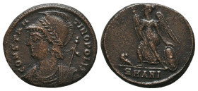 Constantine I. A.D. 307/10-337. AE 
Reference:
Condition: Very Fine

Weight: 2.9 gr
Diameter: 18.5 mm