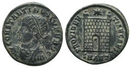 Constantine II. As Caesar, A.D. 317-337. AE
Reference:
Condition: Very Fine

Weight: 3.1 gr
Diameter: 18.8 mm