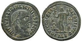 Licinius A.D. 308-324. AE
Reference:
Condition: Very Fine

Weight: 2.7 gr
Diameter: 21.5 mm