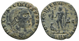 Licinius A.D. 308-324. AE
Reference:
Condition: Very Fine

Weight: 3.7 gr
Diameter: 20.7 mm