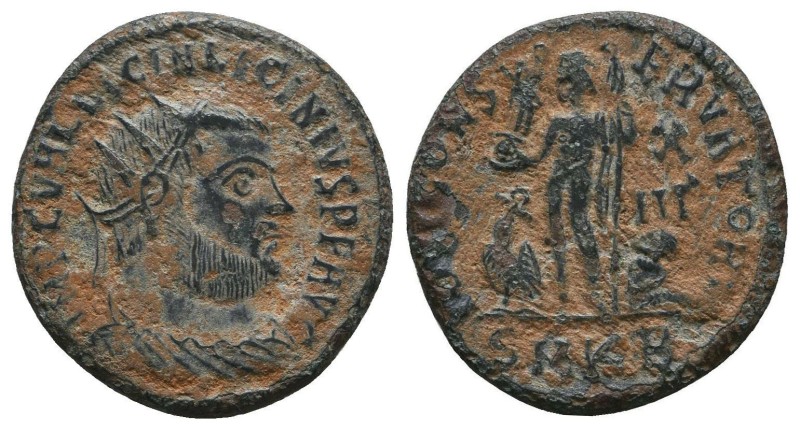 Licinius A.D. 308-324. AE
Reference:
Condition: Very Fine

Weight: 3.2 gr
D...