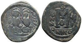 Byzantine Coins AE, 7th - 13th Centuries
Reference:
Condition: Very Fine

Weight: 13.6 gr
Diameter: 31.6 mm