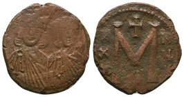 Byzantine Coins AE, 7th - 13th Centuries
Reference:
Condition: Very Fine

Weight: 5.4 gr
Diameter: 21.9 mm