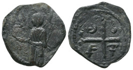 CRUSADERS COINS, AE. AD. 11th - 13th Centuries
Reference:
Condition: Very Fine

Weight: 3.1 gr
Diameter: 20.3 mm