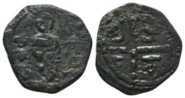 CRUSADERS COINS, AE. AD. 11th - 13th Centuries
Reference:
Condition: Very Fine

Weight: 2.8 gr
Diameter: 18.8 mm