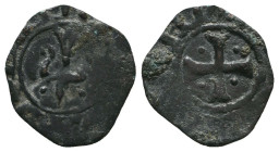 CRUSADERS COINS, AE. AD. 11th - 13th Centuries
Reference:
Condition: Very Fine

Weight: 0.8 gr
Diameter: 15mm