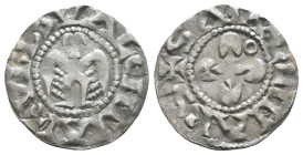 CRUSADERS COINS, Ar. AD. 11th - 13th Centuries
Reference:
Condition: Very Fine

Weight: 0.8 gr
Diameter: 17.3 mm