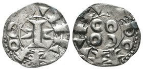 CRUSADERS COINS, Ar. AD. 11th - 13th Centuries
Reference:
Condition: Very Fine

Weight: 1 gr
Diameter: 17 mm