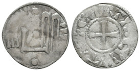CRUSADERS COINS, Ar. AD. 11th - 13th Centuries
Reference:
Condition: Very Fine

Weight: 1.2 gr
Diameter: 20.7 mm