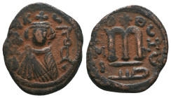 Islamic Coins. Arabic- Byzantine Follis, Ae
Reference:
Condition: Very Fine

Weight: 4.5 gr
Diameter: 19.9 mm
